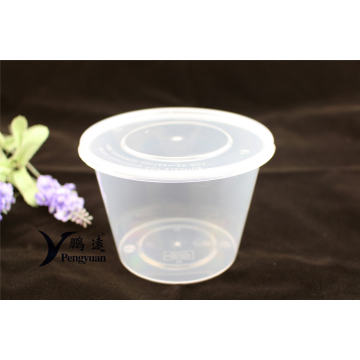 PP Plastic Disposable Food Container Lunch Box 900ml